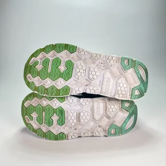 Hoka One One Clifton 3 Navy Blue Teal Shoes 1012045 MBSBD Womens Sz 11 Men's 9.5 - Picture 8 of 11